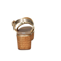 STUDIO MODA Donna Ciabatte con zeppa 14707-E5 Platino
