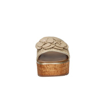 STUDIO MODA Donna Ciabatte con zeppa 14113-E5 Beige