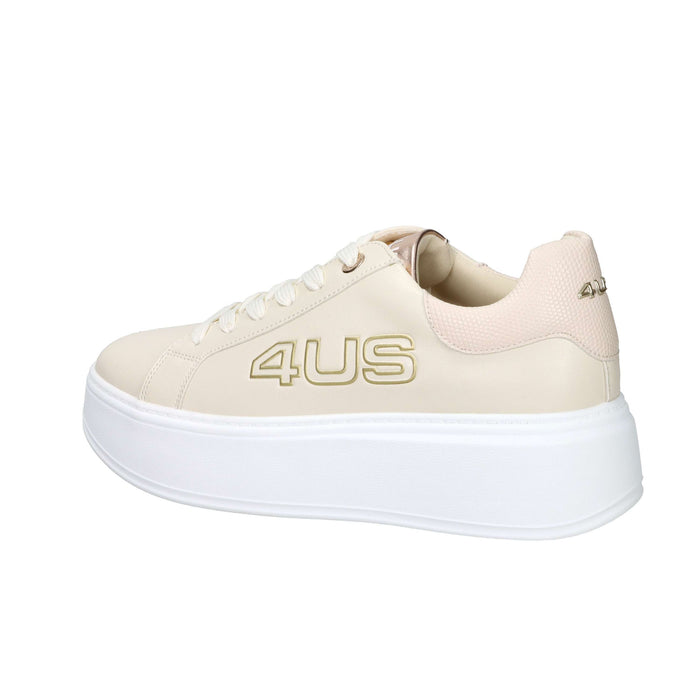 4Us Paciotti Bambine e ragazze Sneakers bassa 4BX103 Beige