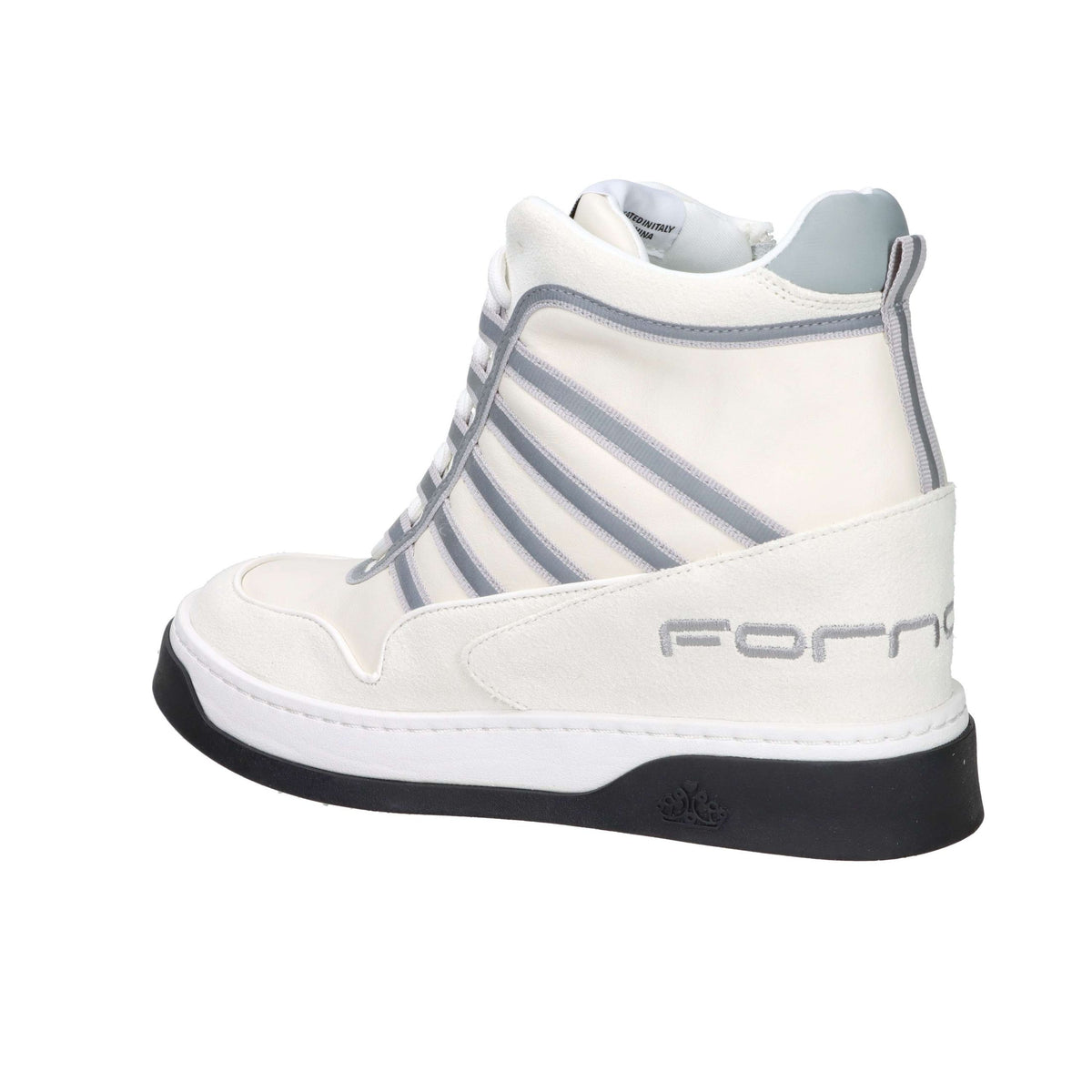 FORNARINA Donna Sneakers alta DAISY Bianco