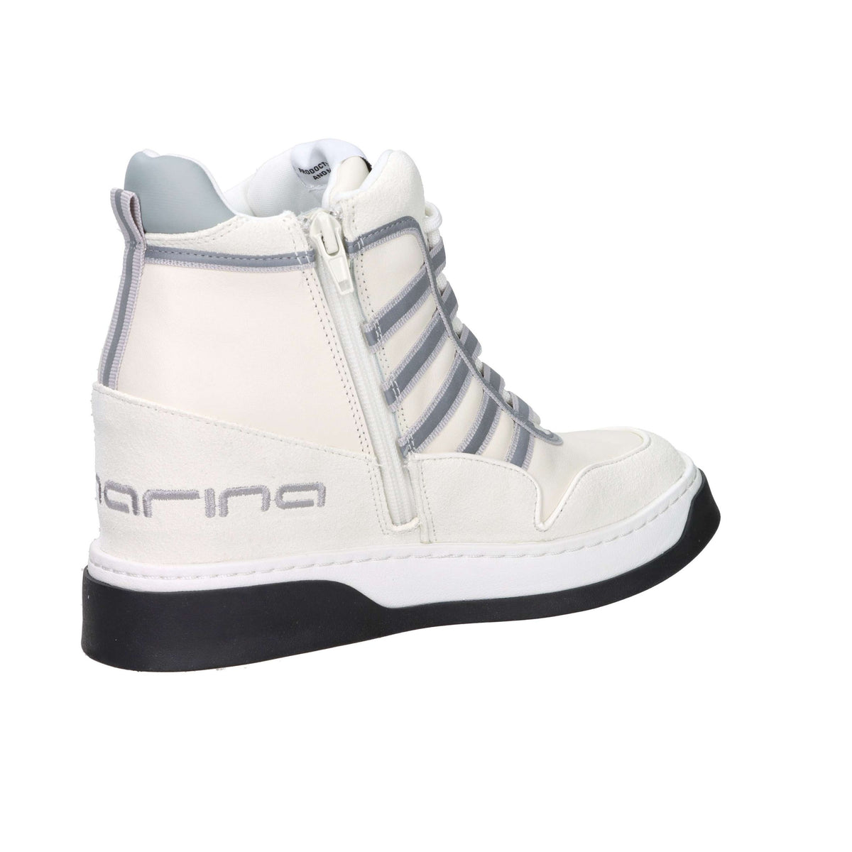 FORNARINA Donna Sneakers alta DAISY Bianco