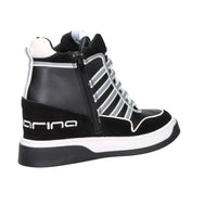 FORNARINA Donna Sneakers alta DAISY Nero