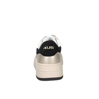 4Us Paciotti Bambine e ragazze Sneakers bassa 4BX104 Bianco/Oro