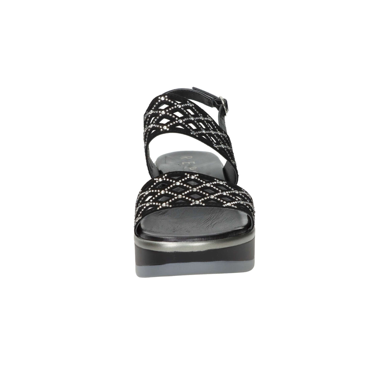 REPO Donna Sandali con zeppa 83263-E5 Nero