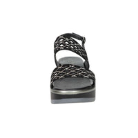 REPO Donna Sandali con zeppa 83263-E5 Nero