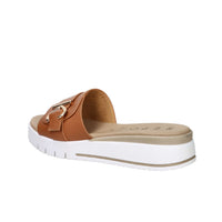 Tredy's Donna Ciabatte con zeppa 81605-E5 Cuoio
