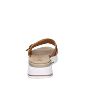 Tredy's Donna Ciabatte con zeppa 81605-E5 Cuoio