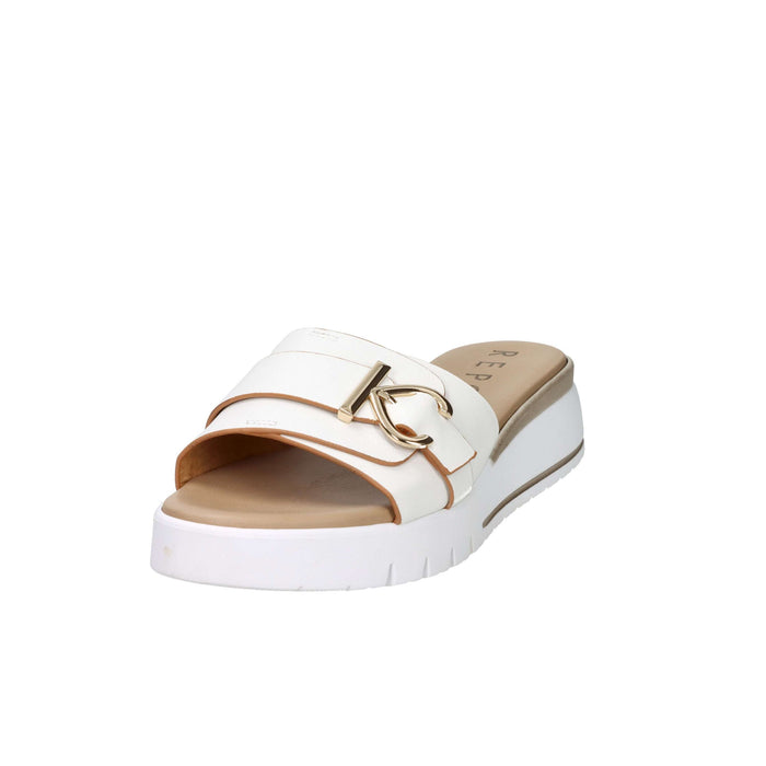 Tredy's Donna Ciabatte con zeppa 81605-E5 Bianco
