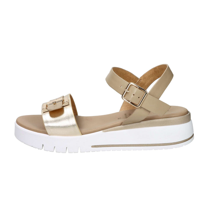 Tredy's Donna Sandali con zeppa 81621-E5 Platino