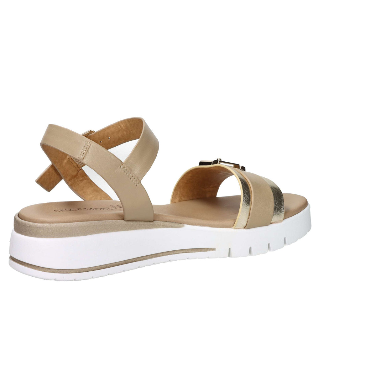 Tredy's Donna Sandali con zeppa 81621-E5 Platino