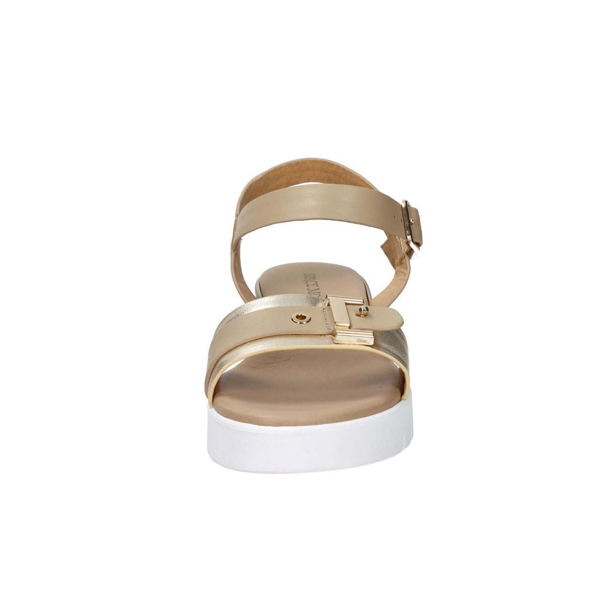 Tredy's Donna Sandali con zeppa 81621-E5 Platino