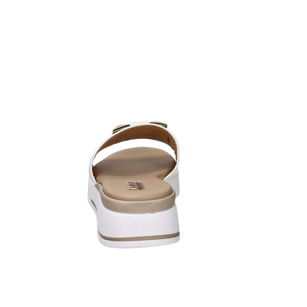 STUDIO MODA Donna Ciabatte con zeppa 81505-E5 Bianco