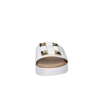 STUDIO MODA Donna Ciabatte con zeppa 81505-E5 Bianco