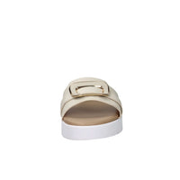 STUDIO MODA Donna Ciabatte con zeppa 81505-E5 Avorio