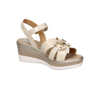 Tredy's Donna Sandali con zeppa 84159-E5 Beige