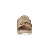 STUDIO MODA Donna Ciabatte con zeppa 51141-E5 Beige