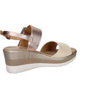 Tredy's Donna Sandali con zeppa 84215-E5 Beige/Cipria