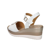 Tredy's Donna Sandali con zeppa 84294-E5 Bianco