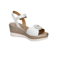 Tredy's Donna Sandali con zeppa 84294-E5 Bianco