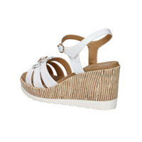 Tredy's Donna Sandali con zeppa 2451202 Bianco