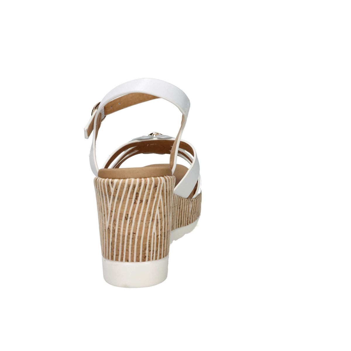 Tredy's Donna Sandali con zeppa 2451202 Bianco