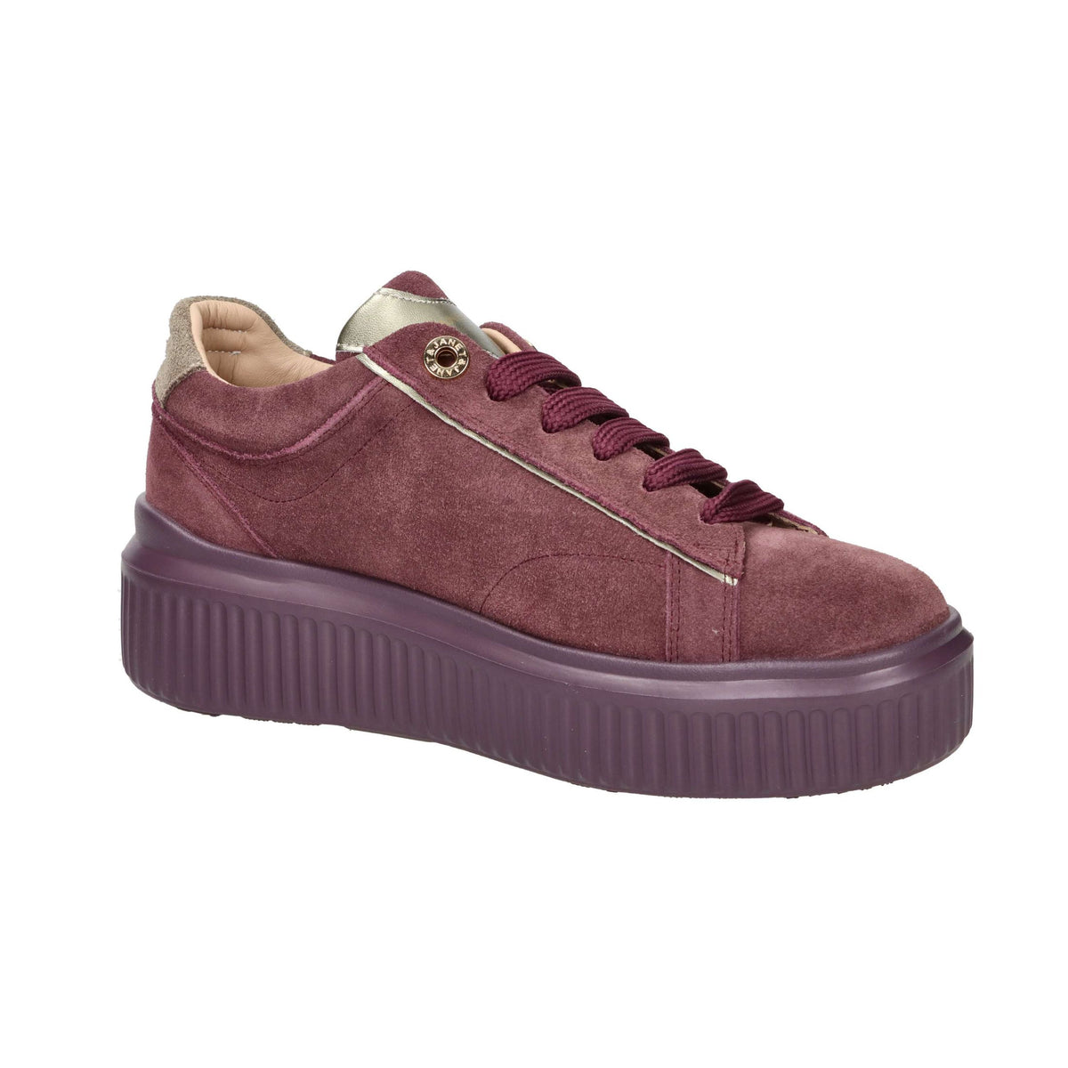 JANET & JANET Donna Sneakers bassa J-402 Bordeaux