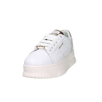 JANET & JANET Donna Sneakers bassa J-422 Bianco/Oro