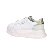 JANET & JANET Donna Sneakers bassa J-422 Bianco/Oro