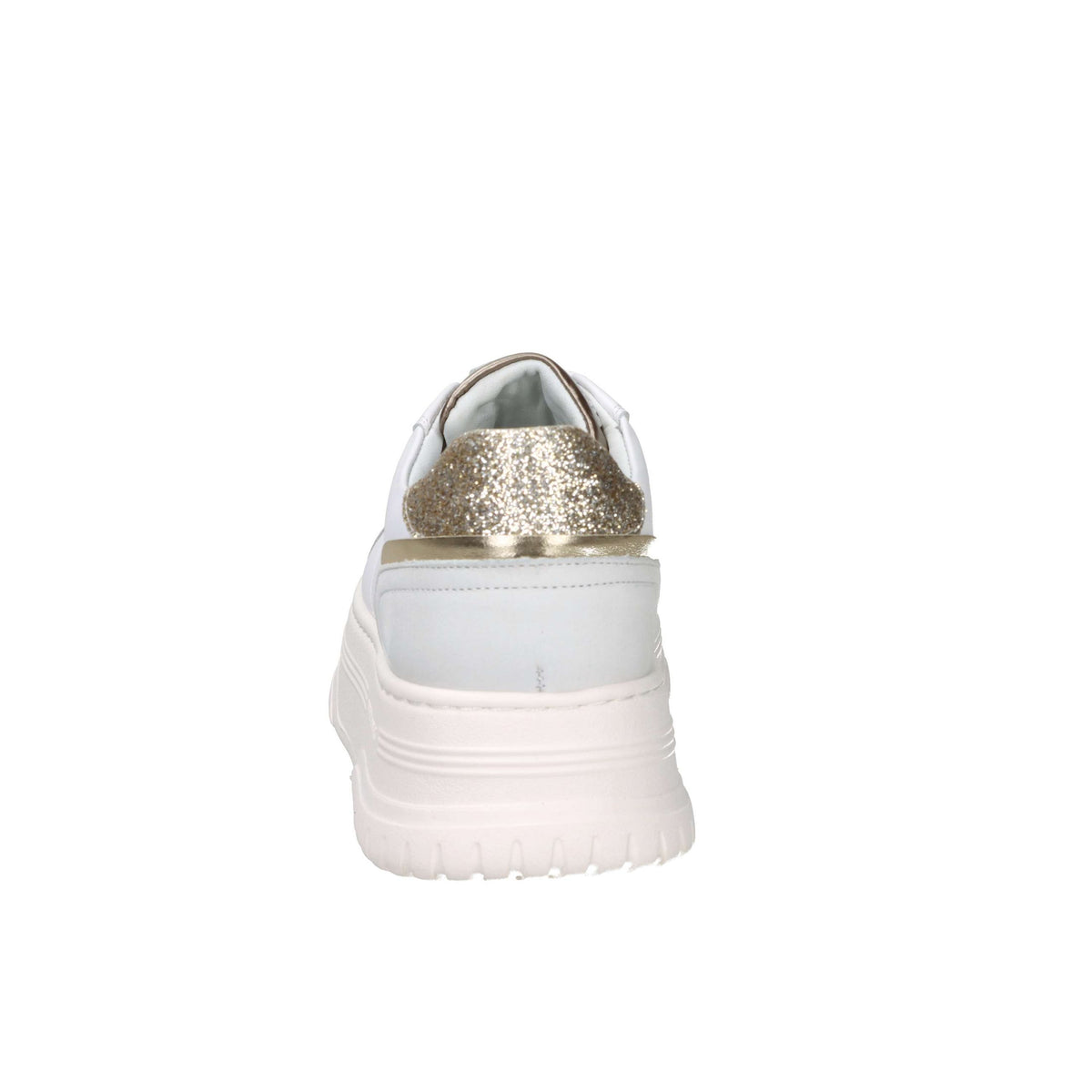 JANET & JANET Donna Sneakers bassa J-422 Bianco/Oro
