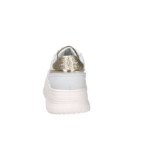 JANET & JANET Donna Sneakers bassa J-422 Bianco/Oro