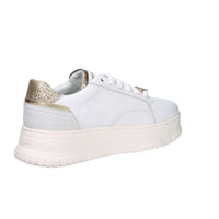 JANET & JANET Donna Sneakers bassa J-422 Bianco/Oro