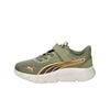Puma Enfants et garçons Baskets 401519 Vert foncé