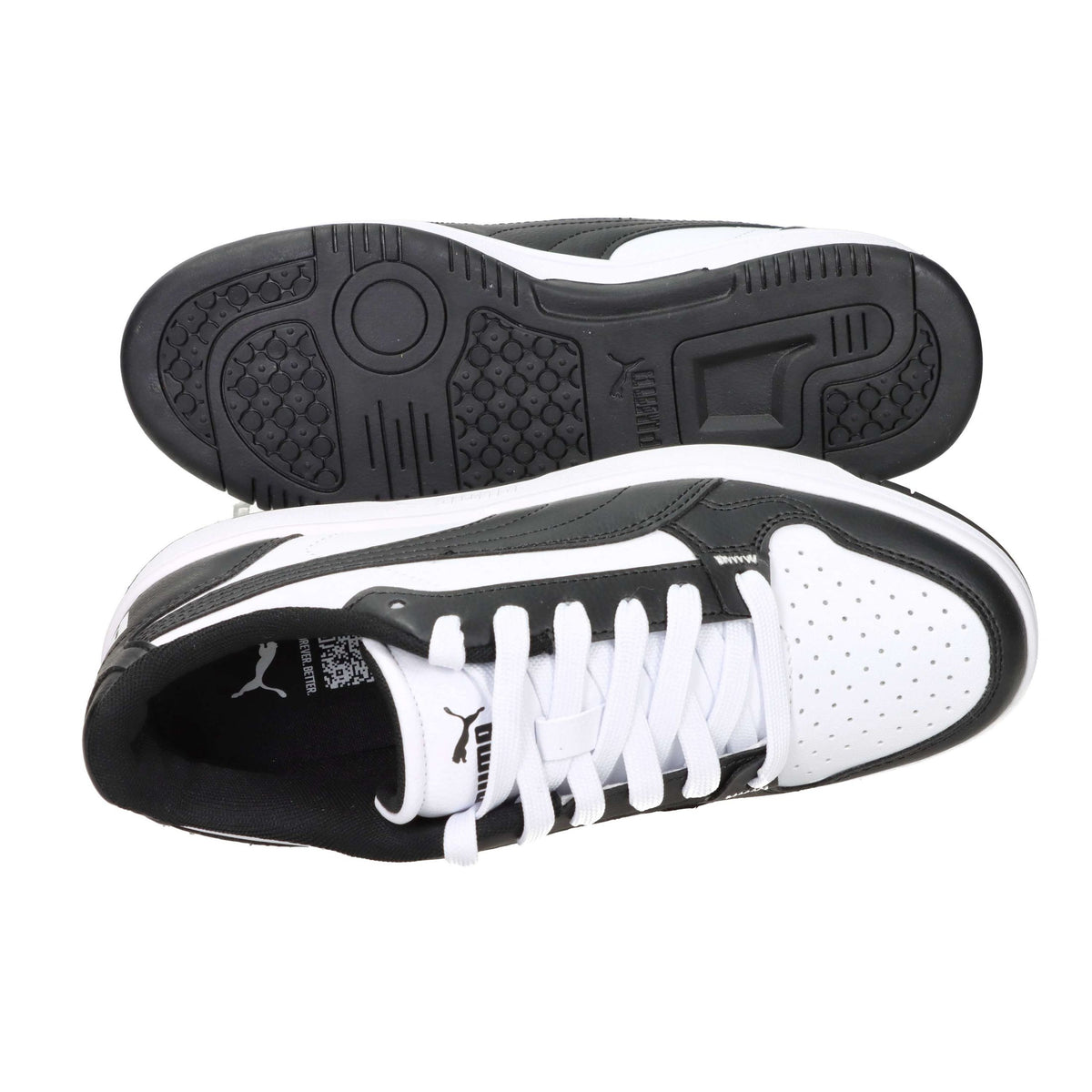 Puma Bambini e ragazzi Sneakers bassa 398993 Bianco/Nero