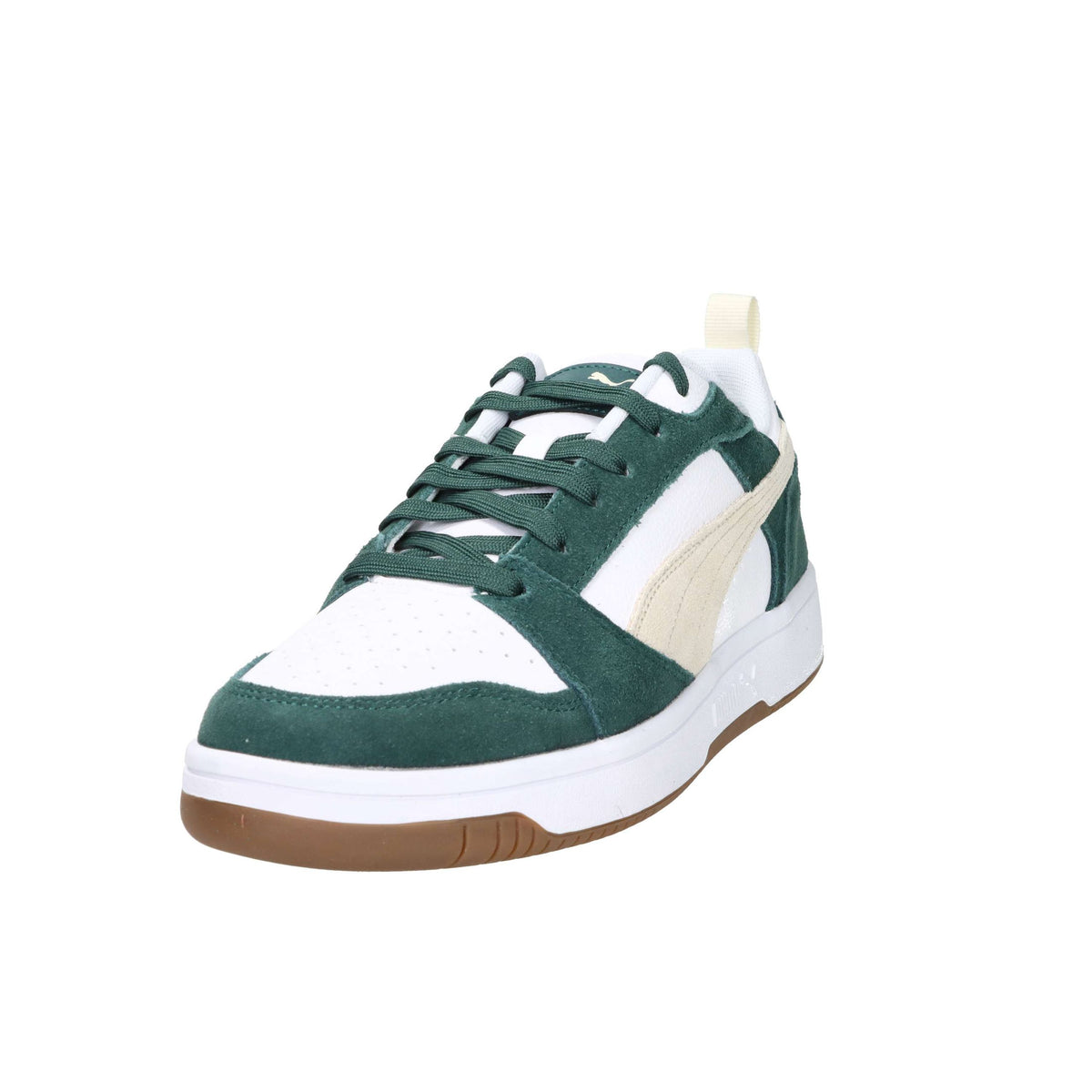 Puma Uomo Sneakers bassa 402262 Bianco/Verdone