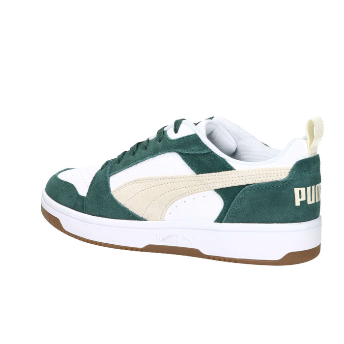 Puma Uomo Sneakers bassa 402262 Bianco/Verdone