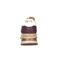 KEYS Donna Sneakers bassa K-11230 Bordeaux