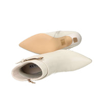 KEYS Donna Stivaletti tacco K-11512 Panna