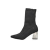 Ferre' Femme Bottines à talon F-537 Noir