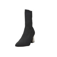 FERRE' Donna Stivaletti tacco F-537 Nero