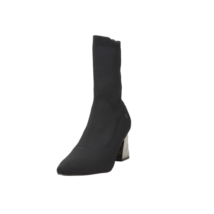 FERRE' Donna Stivaletti tacco F-537 Nero
