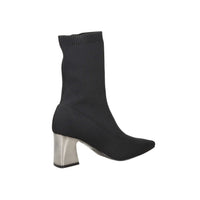 FERRE' Donna Stivaletti tacco F-537 Nero