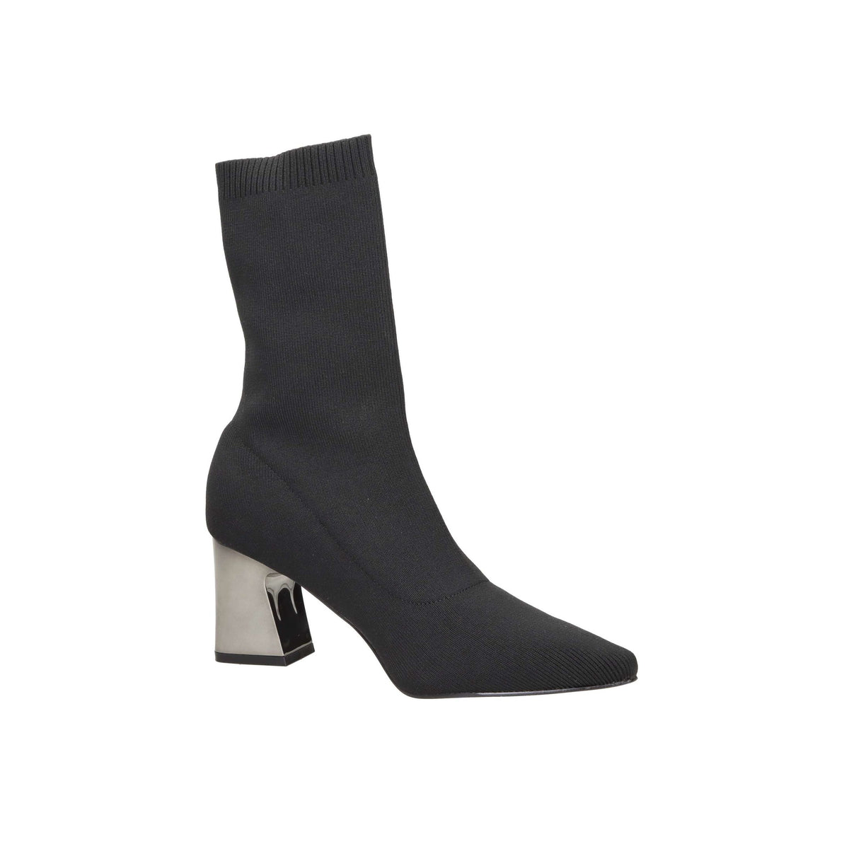 FERRE' Donna Stivaletti tacco F-537 Nero