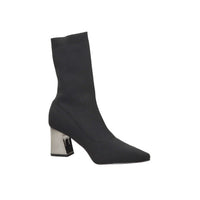 FERRE' Donna Stivaletti tacco F-537 Nero