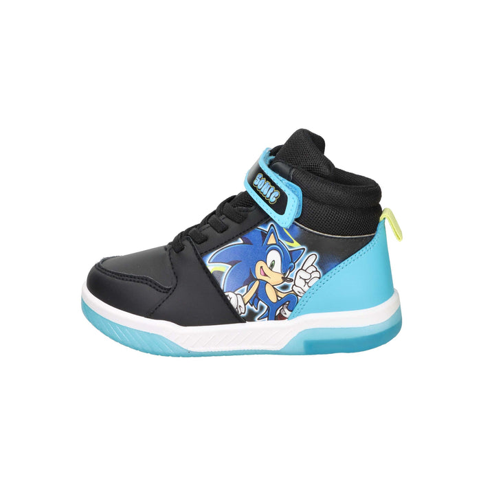 SONIC Bambini e ragazzi Sneakers alta SC000905 Nero/Blu