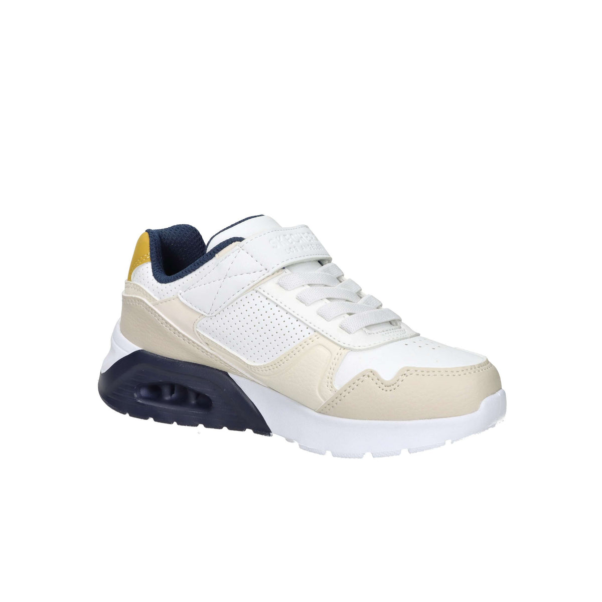 SKECHERS Bambini e ragazzi Sneakers bassa 417016L Bianco/Beige