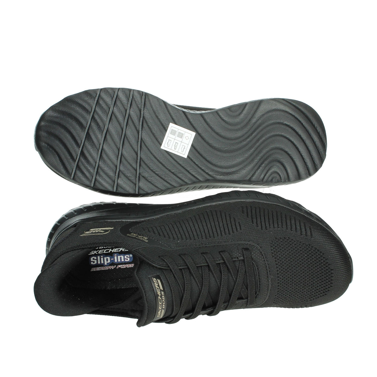 SKECHERS Donna Sneakers bassa 117497 Nero