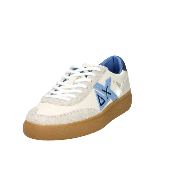 SUN68 Uomo Sneakers bassa Z45144 Panna