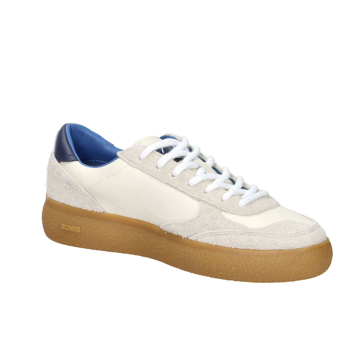 SUN68 Uomo Sneakers bassa Z45144 Panna