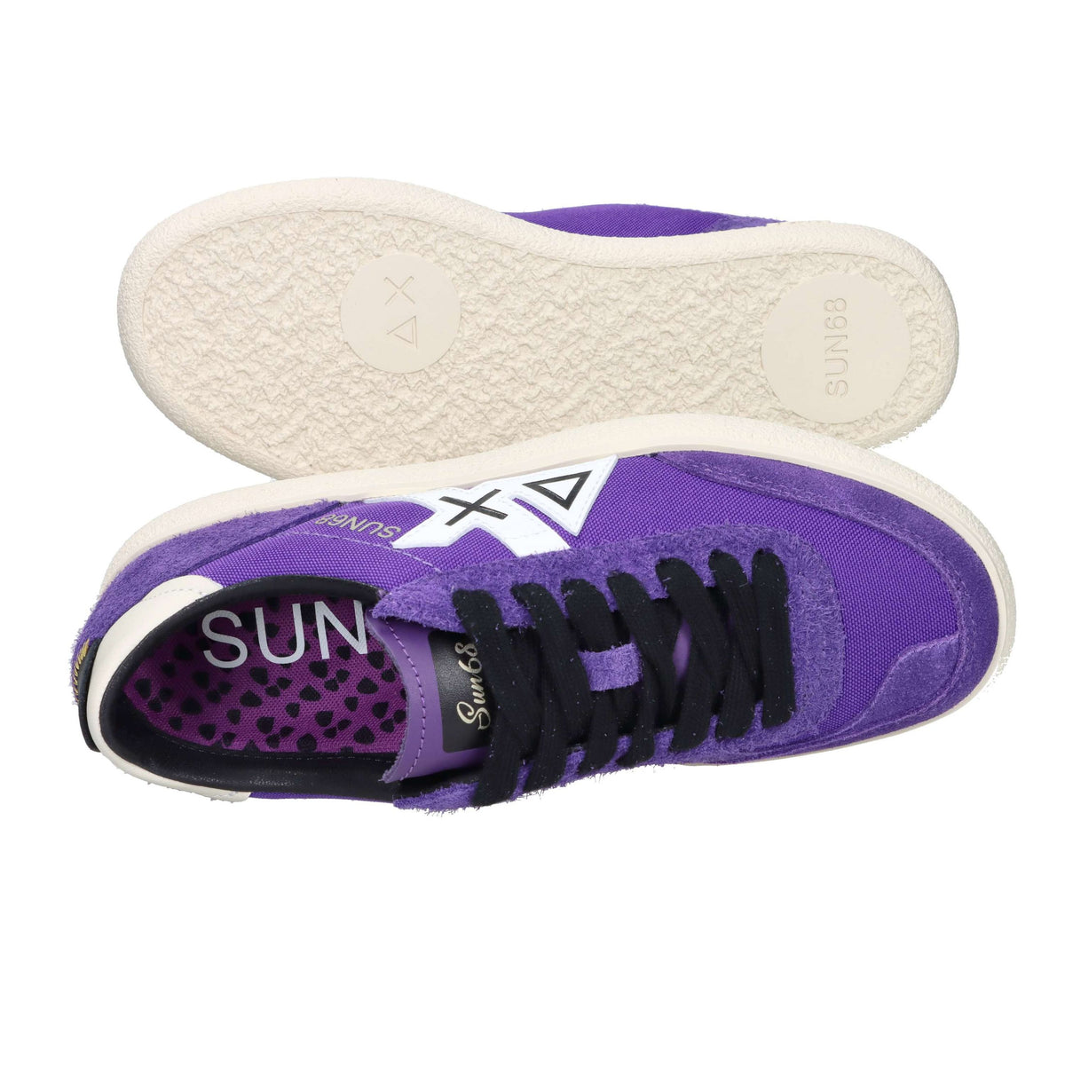 SUN68 Donna Sneakers bassa Z45238 Viola