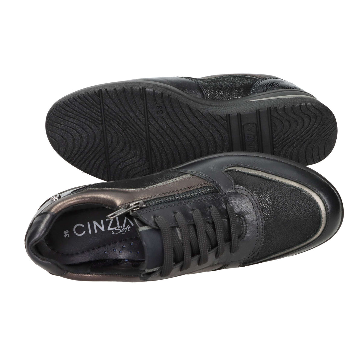 CINZIA SOFT Donna Sneakers bassa IV093992 Nero